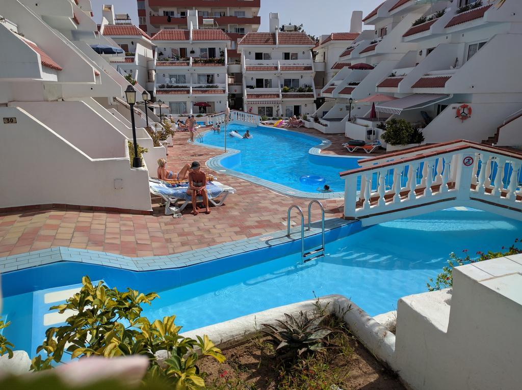 Apartamentos Las Floritas ปลายาเดลาสอเมริกาส ภายนอก รูปภาพ